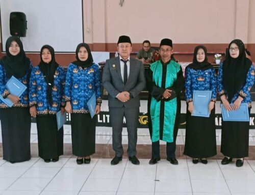 Bappeda Litbang Bengkulu Selatan Laksanakan Pengambilan Sumpah Jabatan Fungsional Perencana